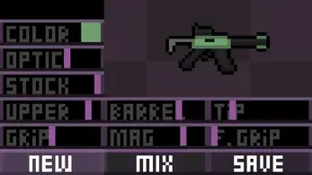 像素艺术枪生成器（Pixel art Gun）