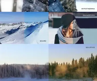 10 个适用于 Adob​​e Photoshop 的冬季蓝调照片效果