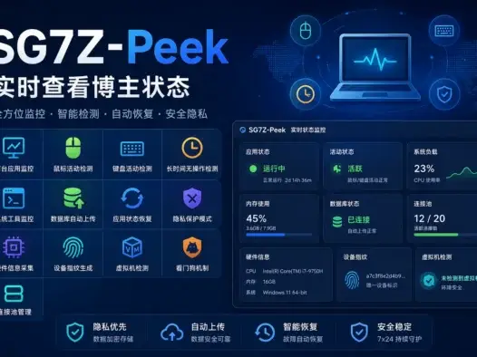 SG7Z-Peek - 实时查看博主状态